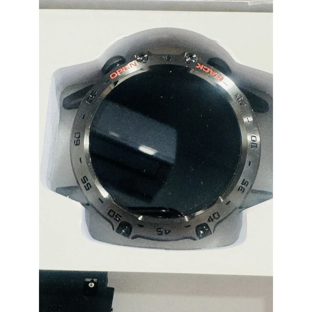 SUNKTA A5 Smart Sport Watch Black With Bands Charger Open Box